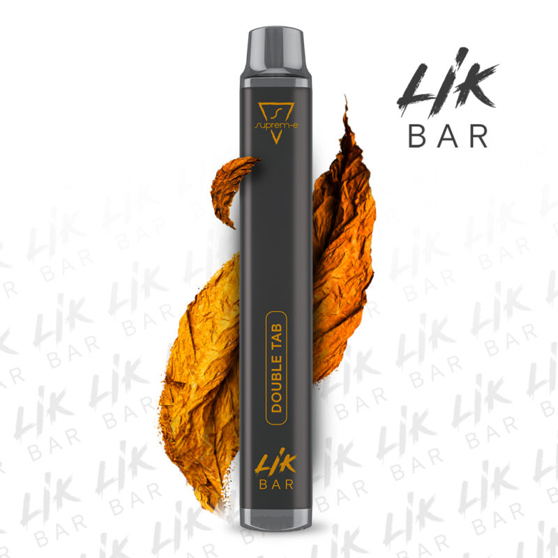 LIK BAR - Double Tab Tabacco con e senza Nicotina - Sigaretta Usa e